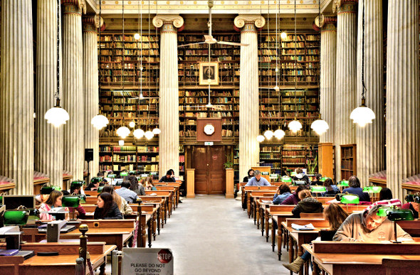 National Library Of Greece Reading Room