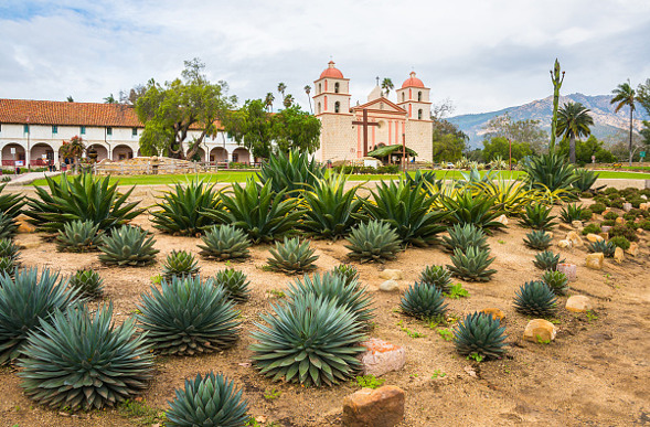 The Old Mission of Santa Barbara