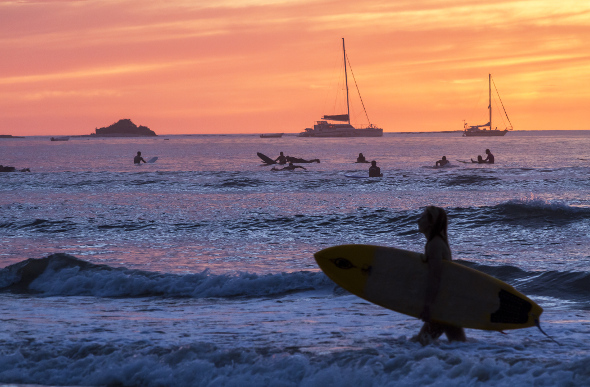 Surfing Costa Rica