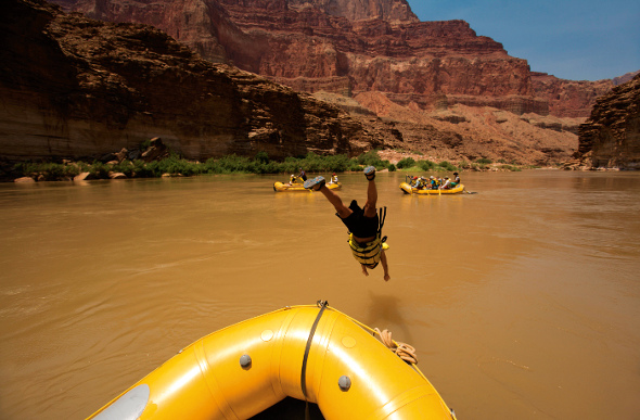 Colorado River dive